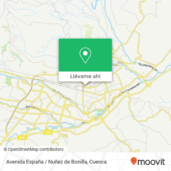 Mapa de Avenida España / Nuñez de Bonilla