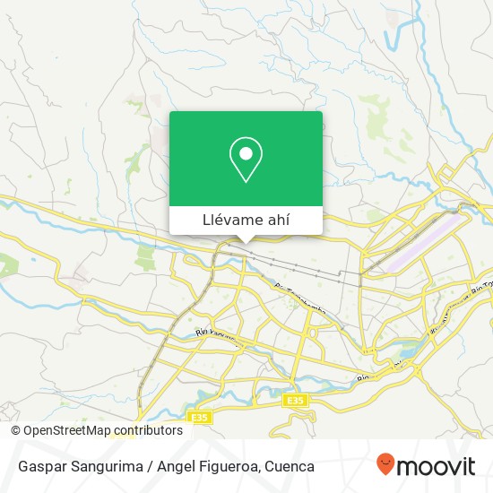 Mapa de Gaspar Sangurima / Angel Figueroa