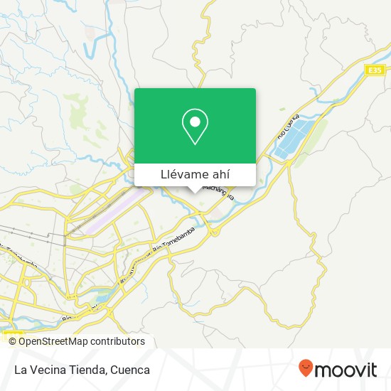 Mapa de La Vecina Tienda