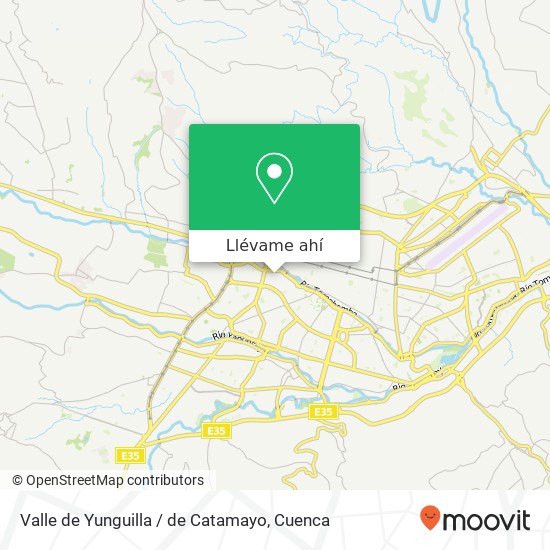 Mapa de Valle de Yunguilla / de Catamayo