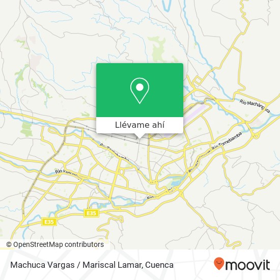 Mapa de Machuca Vargas / Mariscal Lamar