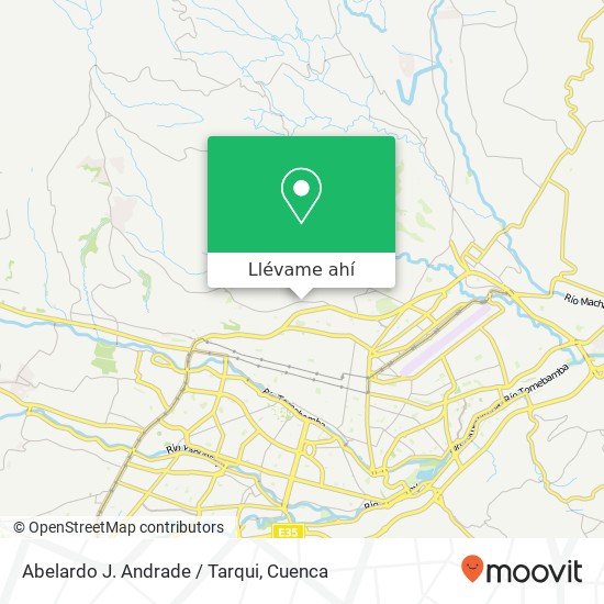 Mapa de Abelardo J. Andrade / Tarqui