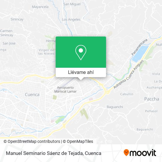 Mapa de Manuel Seminario Sáenz de Tejada