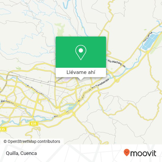 Mapa de Quilla