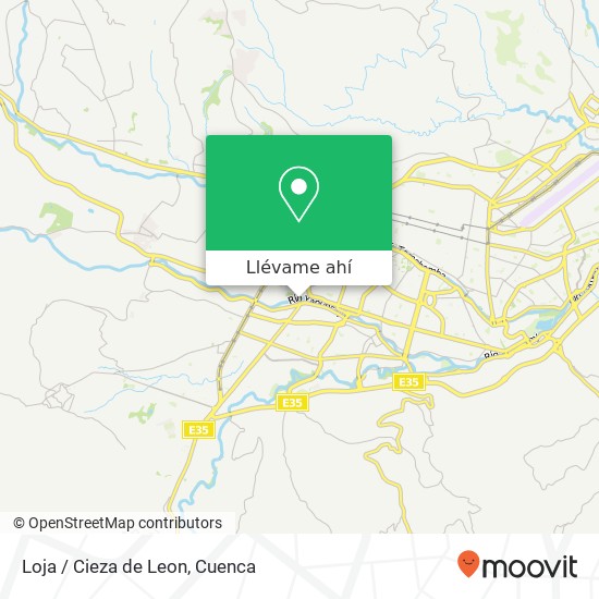 Mapa de Loja / Cieza de Leon