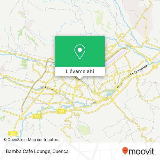 Mapa de Bamba Café Lounge
