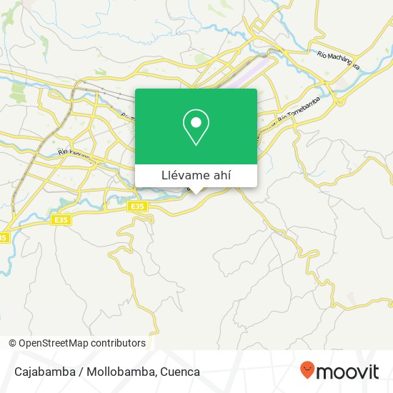 Mapa de Cajabamba / Mollobamba