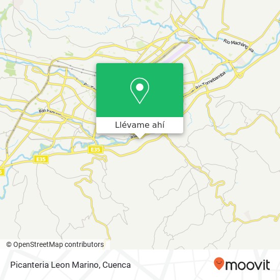 Mapa de Picanteria Leon Marino