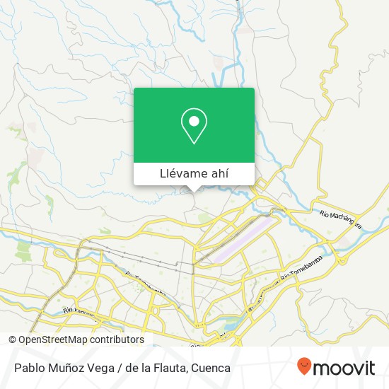 Mapa de Pablo Muñoz Vega / de la Flauta
