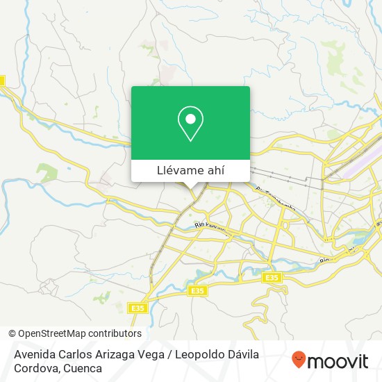 Mapa de Avenida Carlos Arizaga Vega / Leopoldo Dávila Cordova