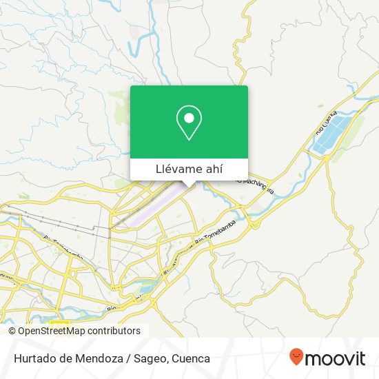 Mapa de Hurtado de Mendoza / Sageo