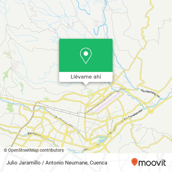 Mapa de Julio Jaramillo / Antonio Neumane