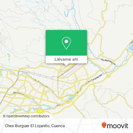 Mapa de Ches Burguer El Lojanito