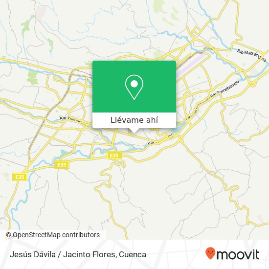 Mapa de Jesús Dávila / Jacinto Flores