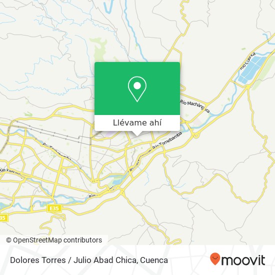 Mapa de Dolores Torres / Julio Abad Chica
