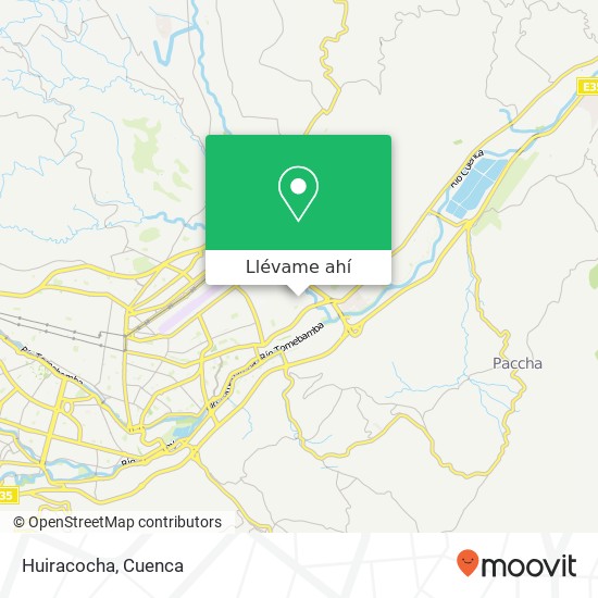 Mapa de Huiracocha