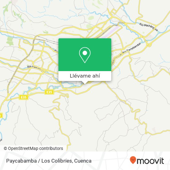 Mapa de Paycabamba / Los Colibríes