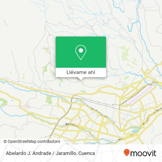 Mapa de Abelardo J. Andrade / Jaramillo