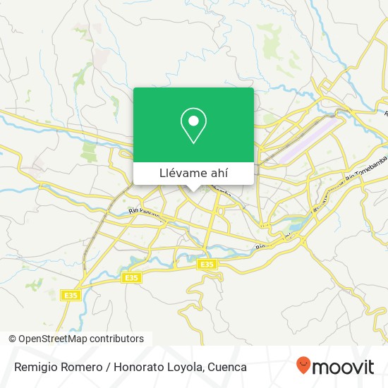 Mapa de Remigio Romero / Honorato Loyola