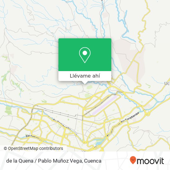 Mapa de de la Quena / Pablo Muñoz Vega