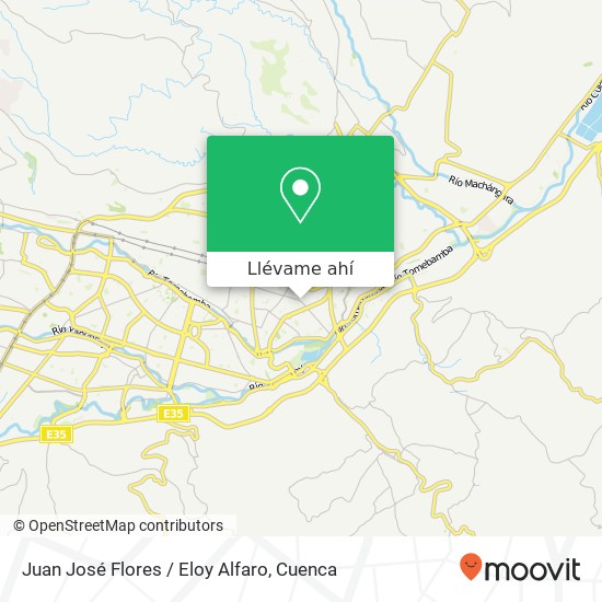 Mapa de Juan José Flores / Eloy Alfaro