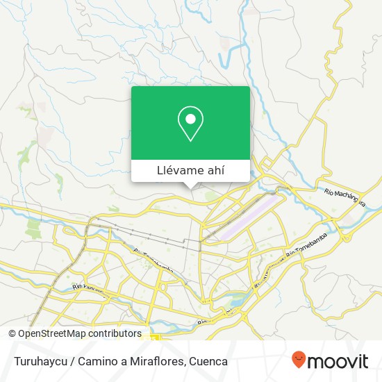Mapa de Turuhaycu / Camino a Miraflores