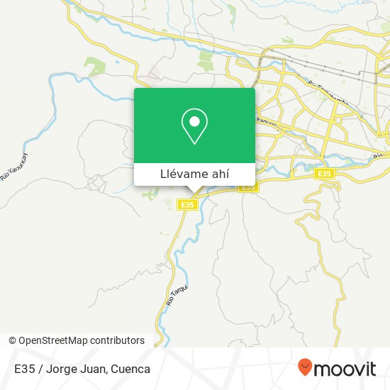 Mapa de E35 / Jorge Juan