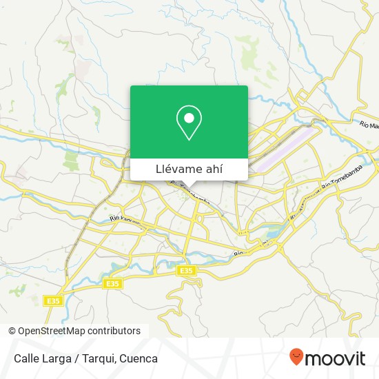 Mapa de Calle Larga / Tarqui