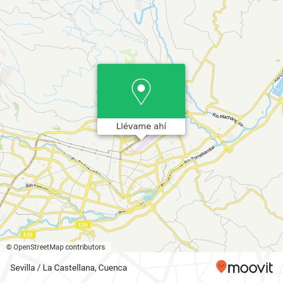 Mapa de Sevilla / La Castellana