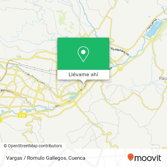 Mapa de Vargas / Romulo Gallegos