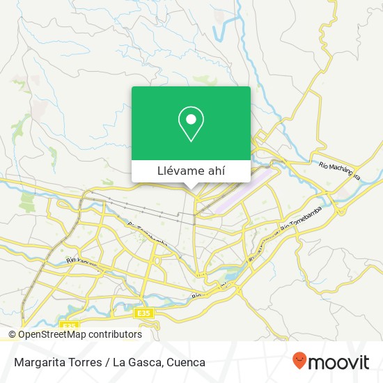 Mapa de Margarita Torres / La Gasca