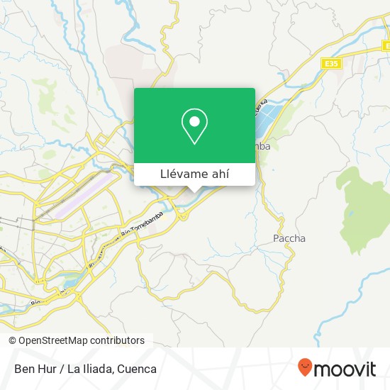 Mapa de Ben Hur / La Iliada