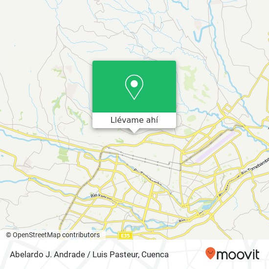 Mapa de Abelardo J. Andrade / Luis Pasteur