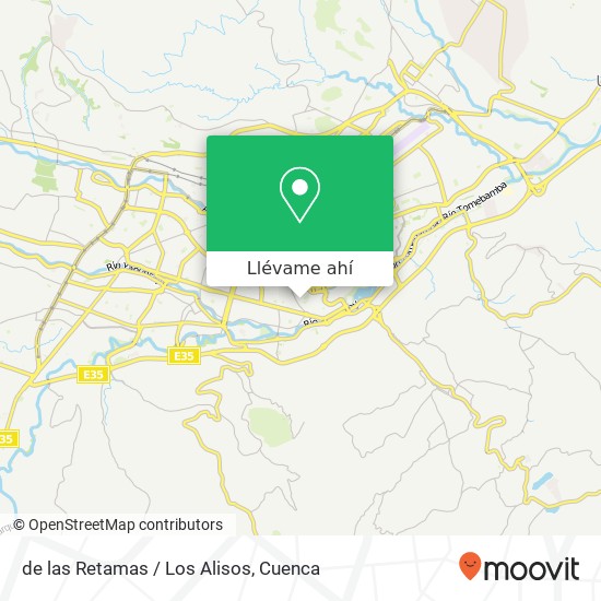 Mapa de de las Retamas / Los Alisos