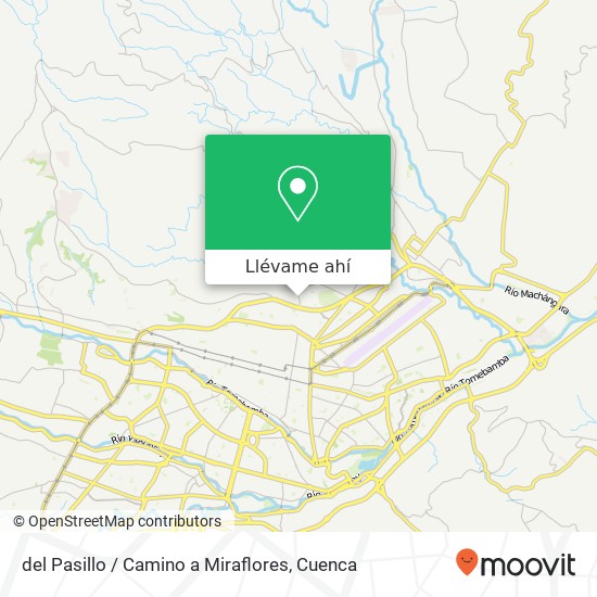 Mapa de del Pasillo / Camino a Miraflores