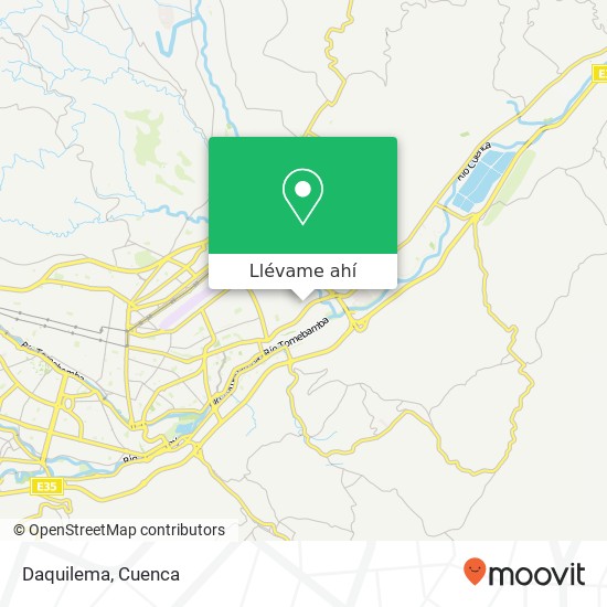 Mapa de Daquilema