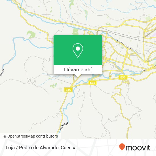Mapa de Loja / Pedro de Alvarado