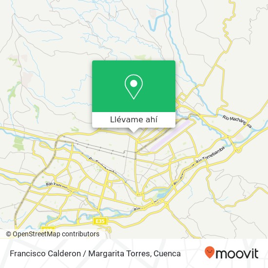 Mapa de Francisco Calderon / Margarita Torres