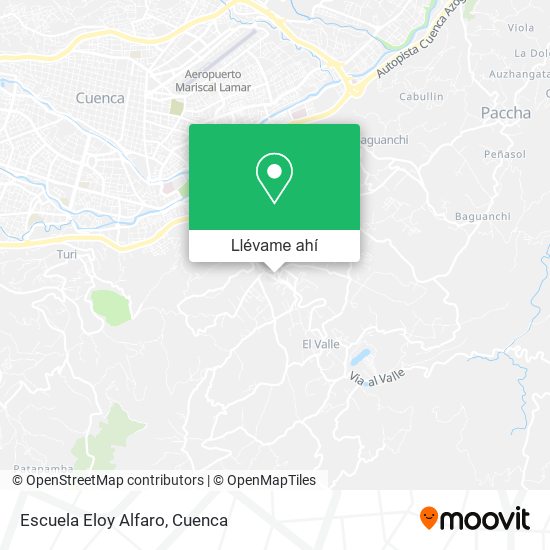 Mapa de Escuela Eloy Alfaro