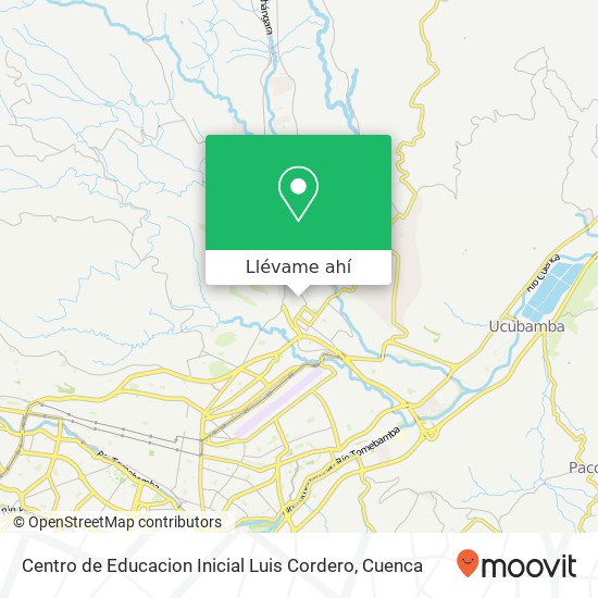 Mapa de Centro de Educacion Inicial Luis Cordero