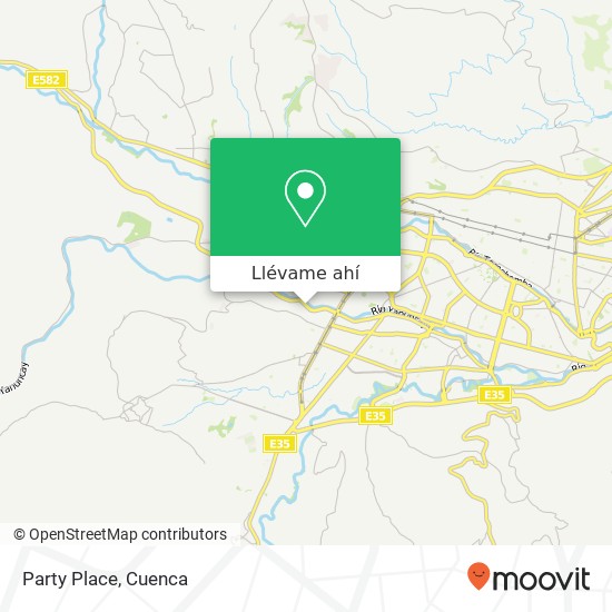Mapa de Party Place