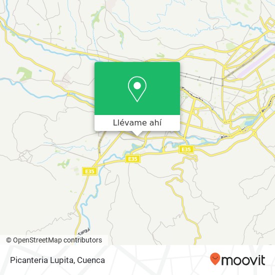 Mapa de Picanteria Lupita, Bartolome Ruiz Cuenca