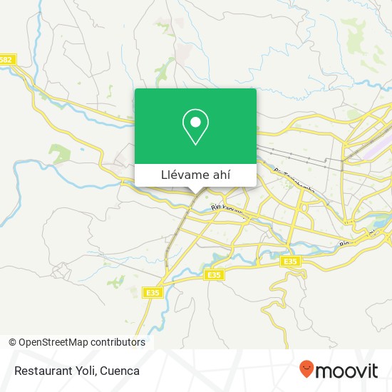 Mapa de Restaurant Yoli, Cuenca, Cuenca