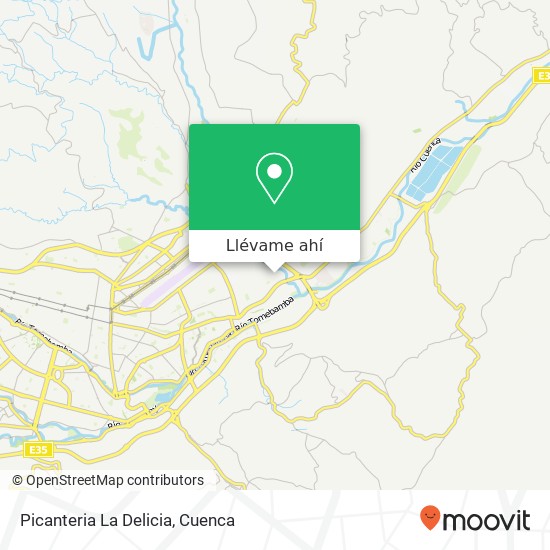 Mapa de Picanteria La Delicia, Altiplano Cuenca, Cuenca