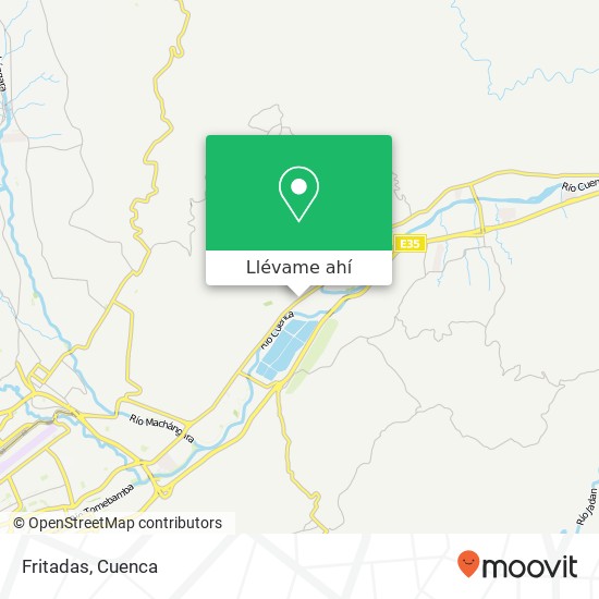 Mapa de Fritadas, E35 Cuenca, Cuenca