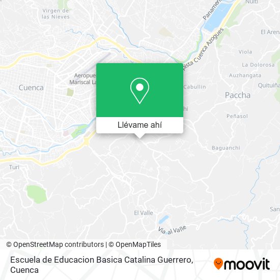 Mapa de Escuela de Educacion Basica Catalina Guerrero