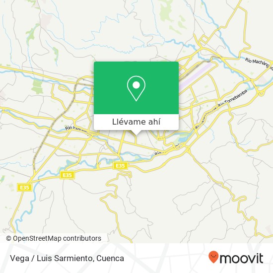 Mapa de Vega / Luis Sarmiento