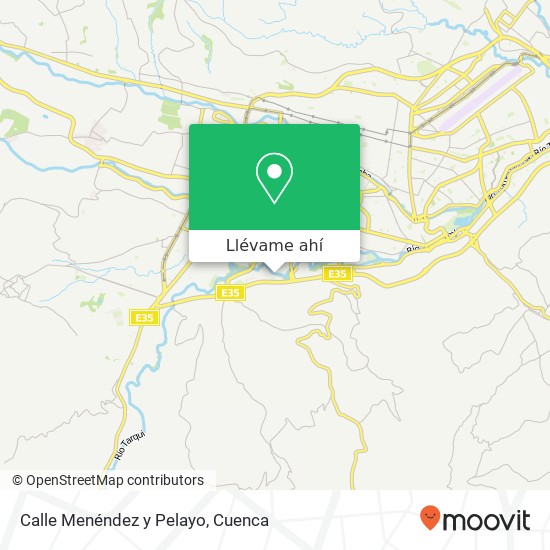 Mapa de Calle Menéndez y Pelayo