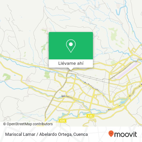 Mapa de Mariscal Lamar / Abelardo Ortega