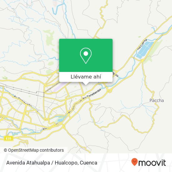 Mapa de Avenida Atahualpa / Hualcopo